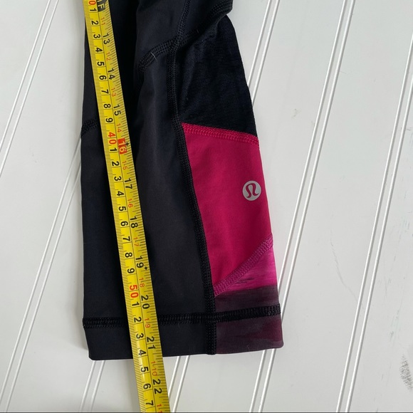 Lululemon leggings women’s size 4 cropped pace rival athletic - Picture 3 of 6